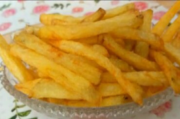 how to make crispy french fries recipe / crispy French fries at home /French fries