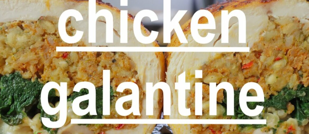 Chicken Galantine the classic French technique for boning out a whole chicken Chicken Galantine the classic French technique for boning out a whole chicken