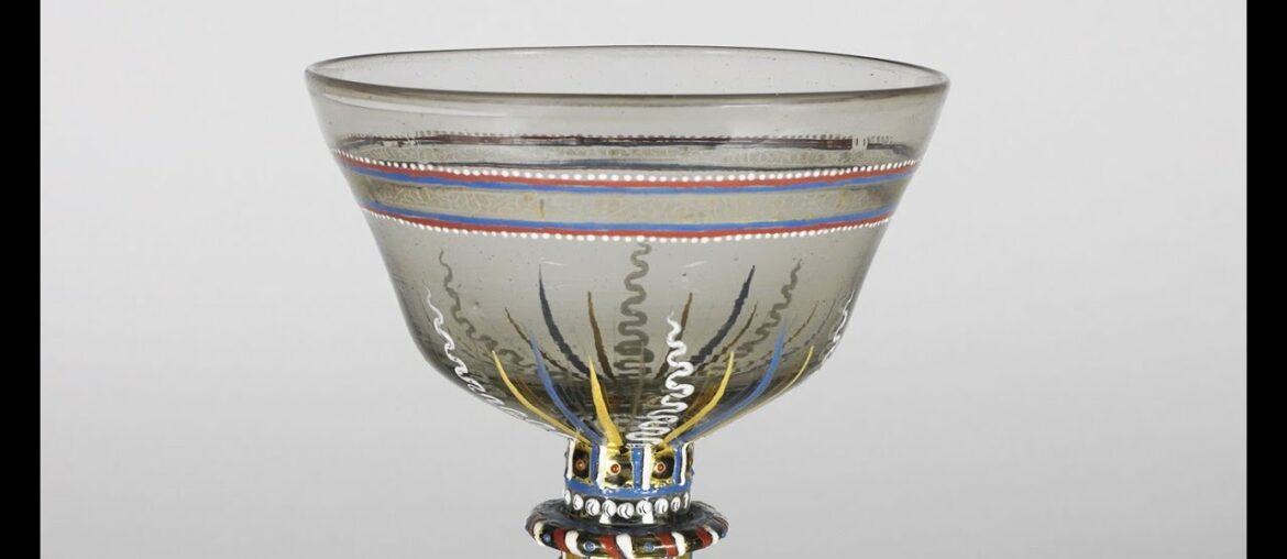 A French Renaissance Enamelled Glass