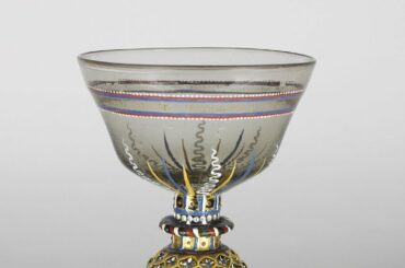 A French Renaissance Enamelled Glass