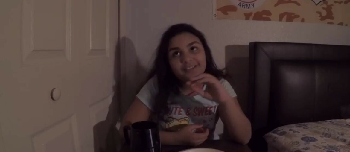 Milly tries MRE French Toast