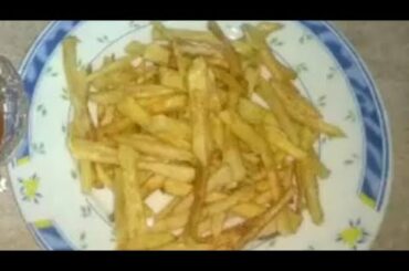 French French Recipe potato Fingers aloo Finger chips