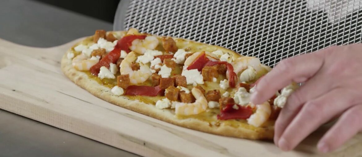 French's Recipe: Shrimp and Chorizo Flatbread