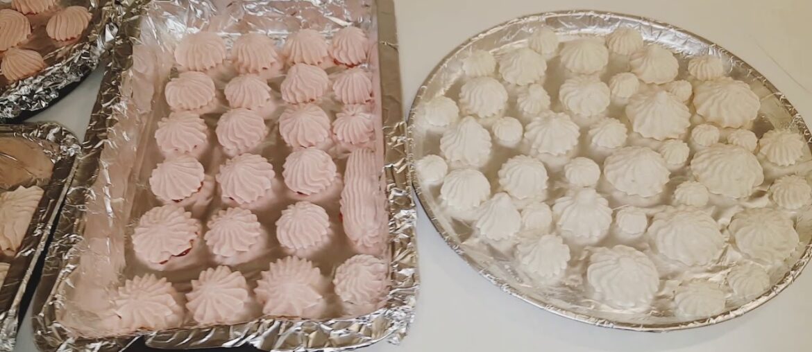 Meringue Cookies without Cream of Tartar | Meringues Cookies Recipe | French Meringue Cookies