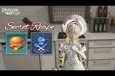 French Burger | Dragon Raja Self-develop Recipe for Trainee Chef Level