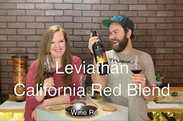 Tasting Wine reviews Leviathan Red Blend