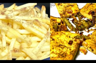 Airfried & Baked Recipes with Tofu, Chicken, Potato, Sweet Potato, French Fries, Tempura & Ham...