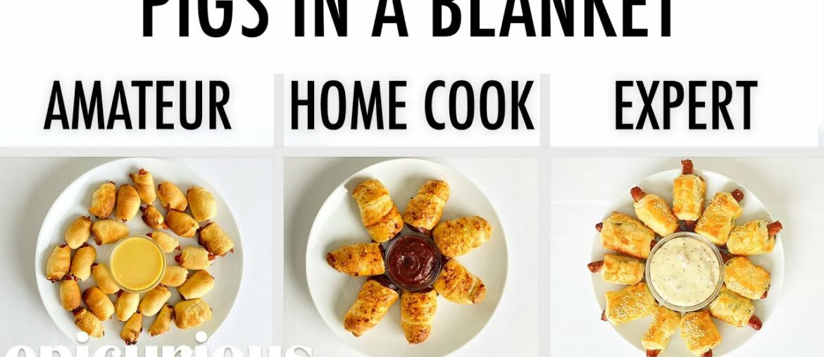 4 Levels of Pigs In A Blanket: Amateur to Food Scientist | Epicurious 4 Levels of Pigs In A Blanket: Amateur to Food Scientist | Epicurious