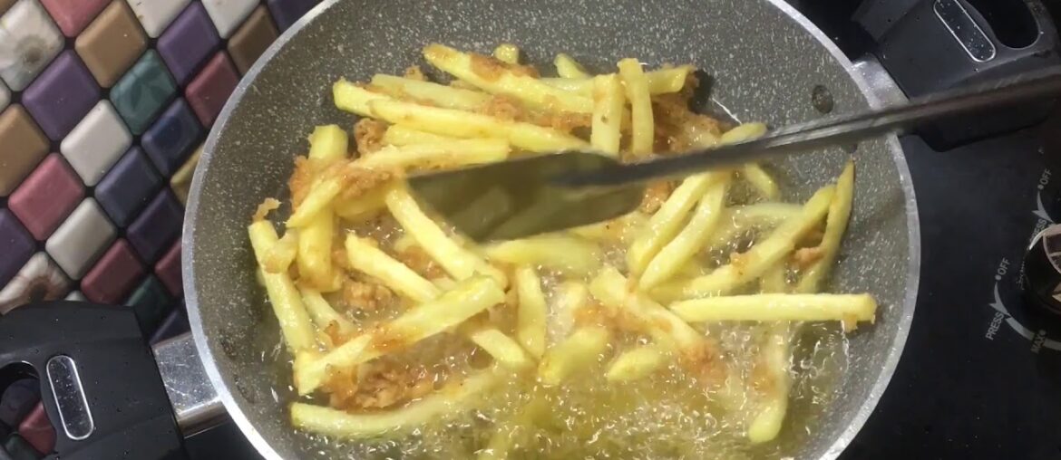 Instant Spicy Crispy French Fries Recipe