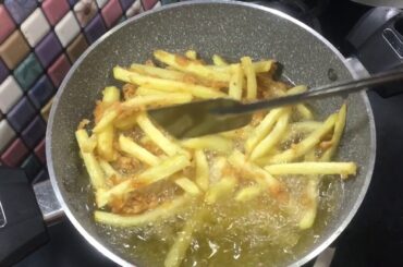 Instant Spicy Crispy French Fries Recipe