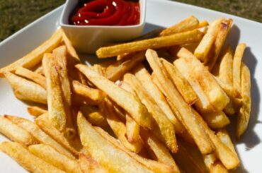 How to make the perfect home made French fries | crispy French fries recipe #shorts #shortsfired
