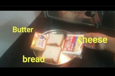 French toast with cheese/one pan egg toast/bread snacks recipe/bread recipe