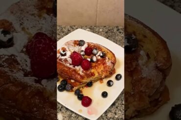 Delicious french toast recipe! #shorts