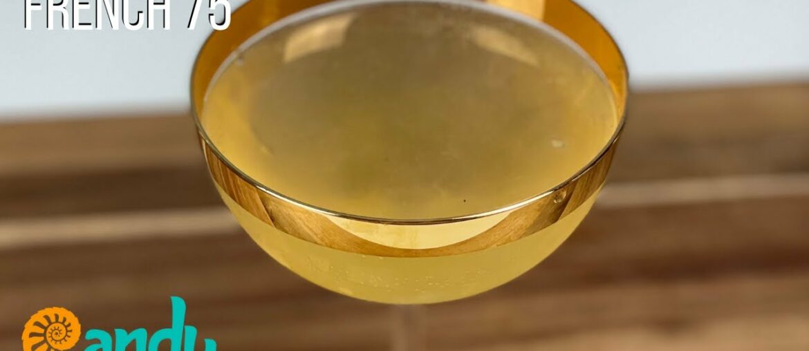 French 75 Cocktail #shorts French 75 Cocktail #shorts