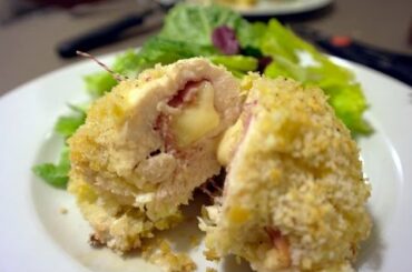 Healthier (and French!) Chicken Cordon Bleu Recipe