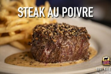 How to Make Steak Au Poivre | Classic French Recipe