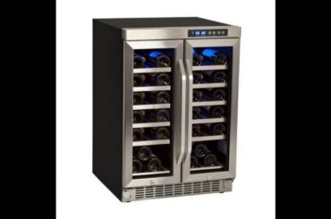 Review: EdgeStar CWR5631FD 30-Inch 56 Bottle Built-In Dual Zone French Door Wine Cooler
