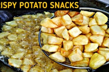 French Shots Recipe | Crispy Crunchy Potato Snacks | Potato Recipes | Evening Snacks Recipe |