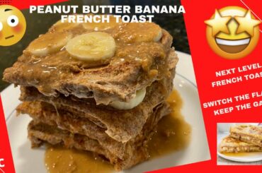 Anabolic PEANUT BUTTER & BANANA FRENCH TOAST Recipe | Shredding Meal Plan | Simple HIGH PROTEIN food