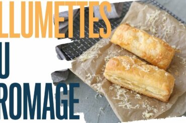 Allumettes au fromage : pre-dinner cheese pastry snacks