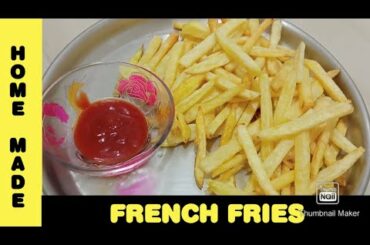 Crispy French fries recipe - home made crispy fries in tamil -restaurant style French fries-NOL #104