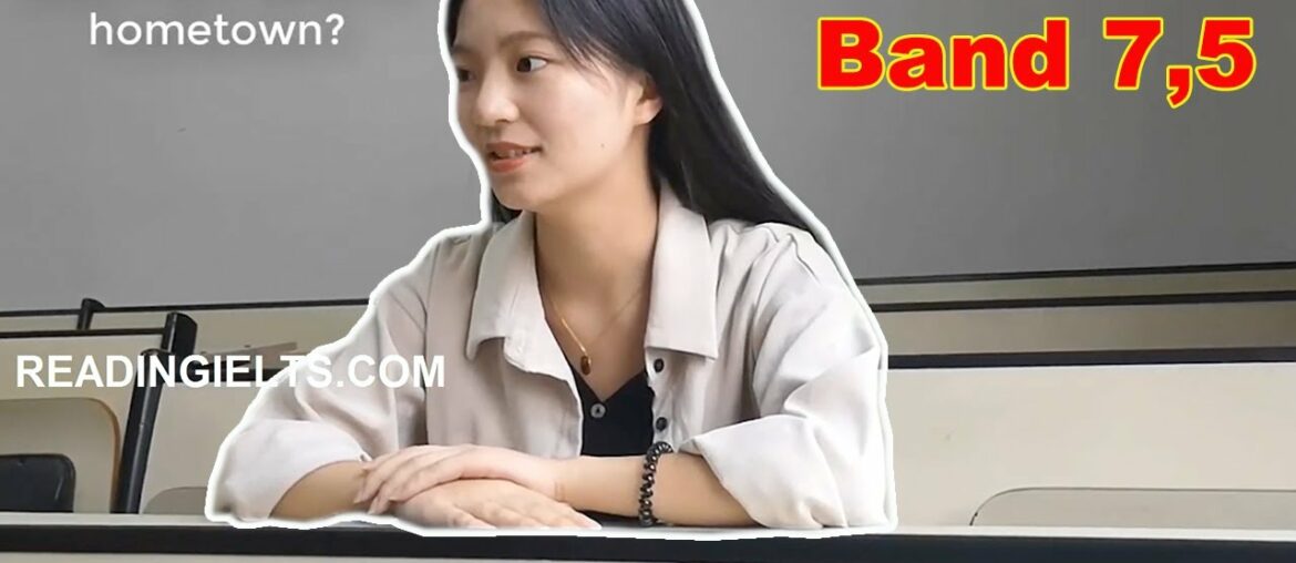 (2021) IELTS Speaking Test Band 7,5 Sample – Serena (2021) IELTS Speaking Test Band 7,5 Sample - Serena