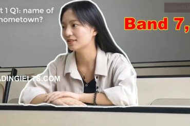 (2021) IELTS Speaking Test Band 7,5 Sample -  Serena