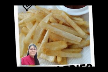 Homemade French Fries Recipe | Crispy French Fries | Malou Sun