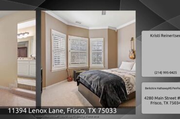 11394 Lenox Lane, Frisco, TX 75033