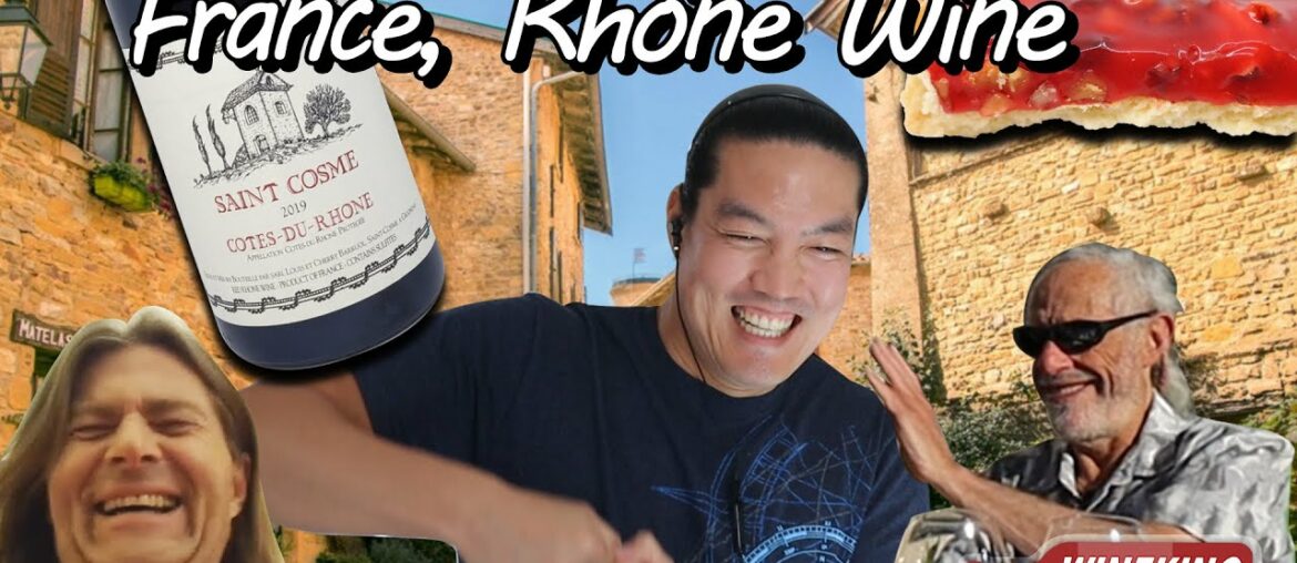 Beautiful Rhone wine, must-visit towns in France near Lyon, local food