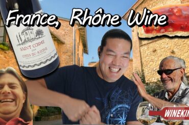 Beautiful Rhone wine, must-visit towns in France near Lyon, local food