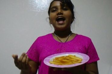 French fries recipe/ Home made potato fries/Abc sisters creative ideas