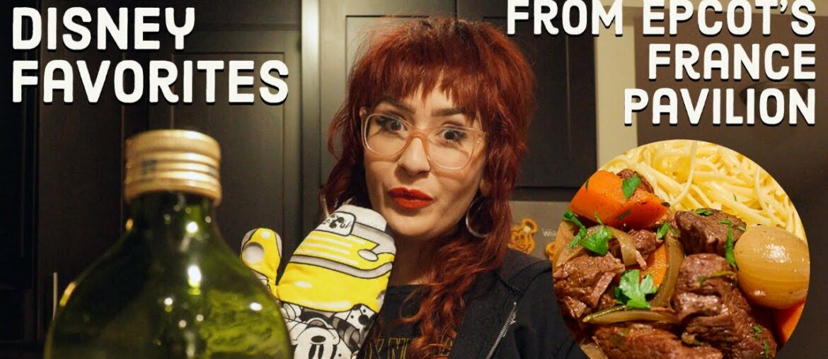 RECREATING DISNEY FAVORITES | Beef Bourguignon from EPCOT's Chefs de France!