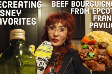 RECREATING DISNEY FAVORITES | Beef Bourguignon from EPCOT's Chefs de France!