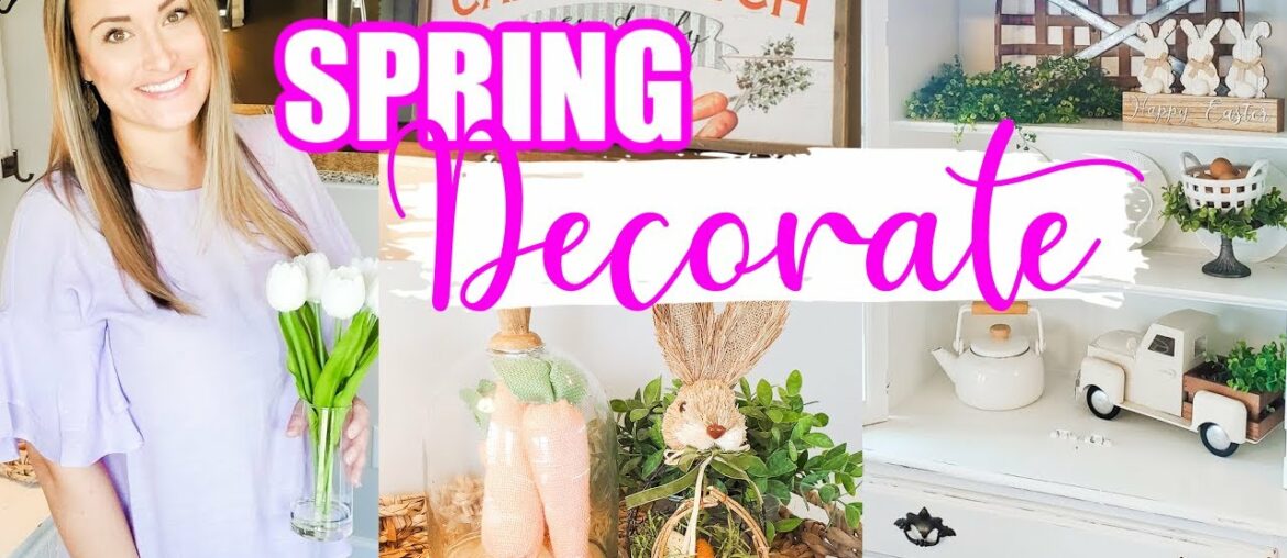 SPRING & EASTER DECOR 2021 | EASY DECORATING IDEAS | Cook Clean And Repeat