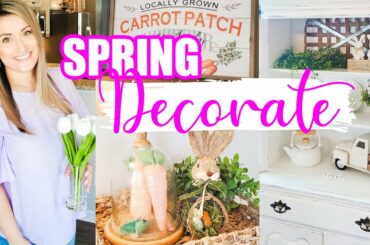 SPRING & EASTER DECOR 2021 | EASY DECORATING IDEAS | Cook Clean And Repeat