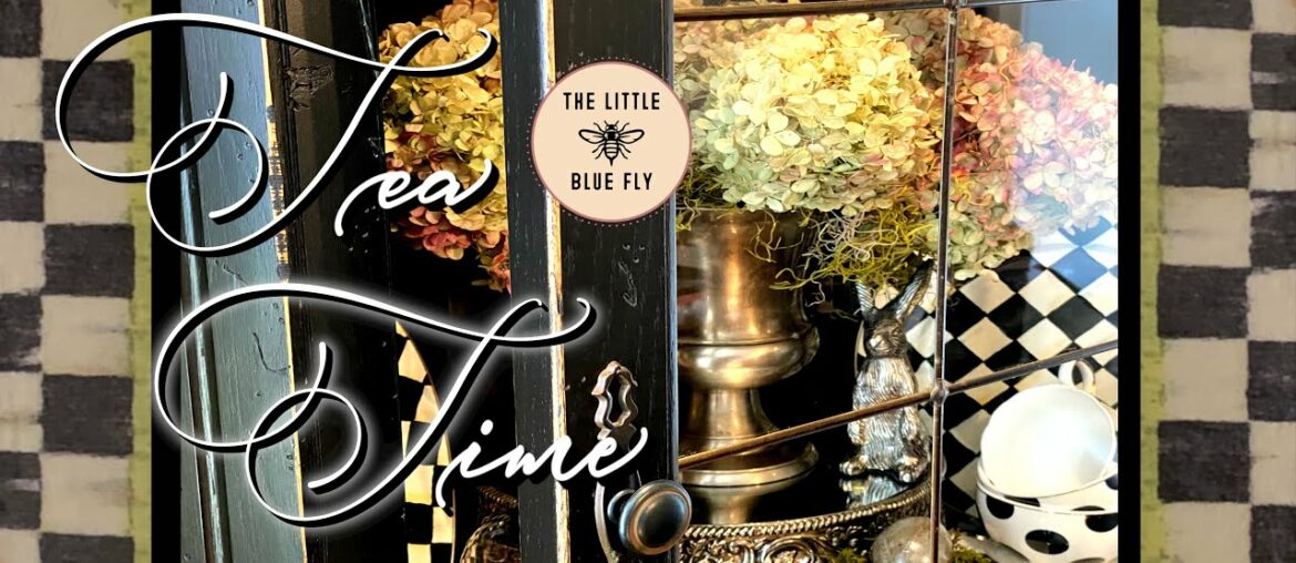 Spring Changes in the Dining Room | French Country Decorate with Me | Whimsy Hutch Vignette Spring Changes in the Dining Room | French Country Decorate with Me | Whimsy Hutch Vignette