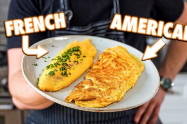 The Perfect Homemade Omelet (3 Ways)