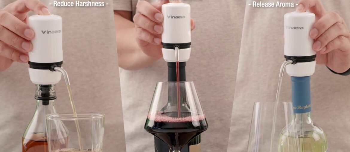 Vinaera Travel ~ The world's smallest electronic wine aerator! Vinaera Travel ~ The world's smallest electronic wine aerator!