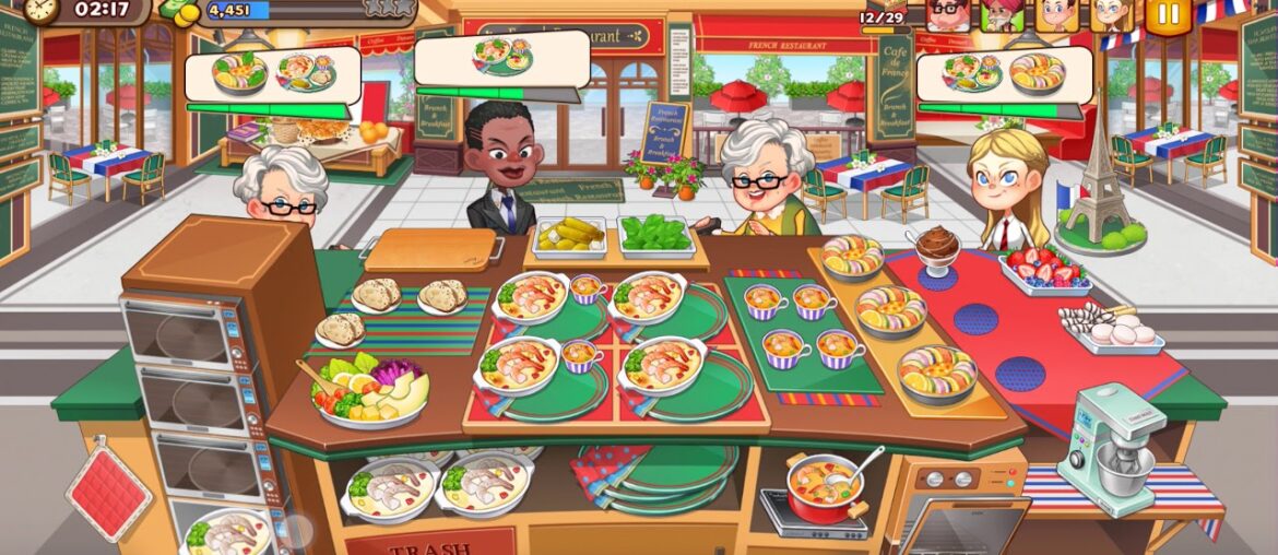 French restaurant - Stage 55 ( Cooking adventure )!!!!!