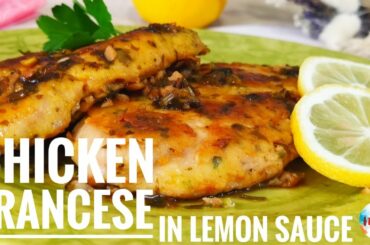Chicken French Recipe in Lemon Sauce | Chicken Francese Recipe | Neilbee
