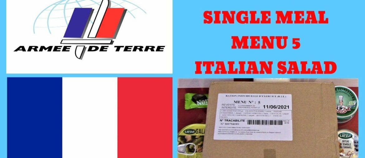 FRENCH R.I.E. - MENU 5 - ITALIAN SALAD