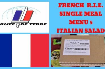 FRENCH R.I.E. - MENU 5 - ITALIAN SALAD