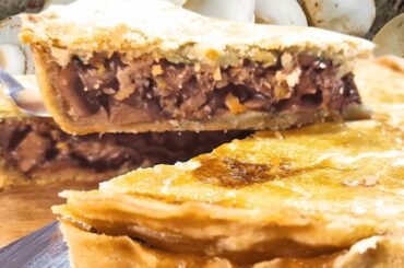 EASY cooking mushrooms: how to make French mushroom pie