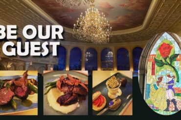 BE OUR GUEST DINING REVIEW at Disney World Magic Kingdom