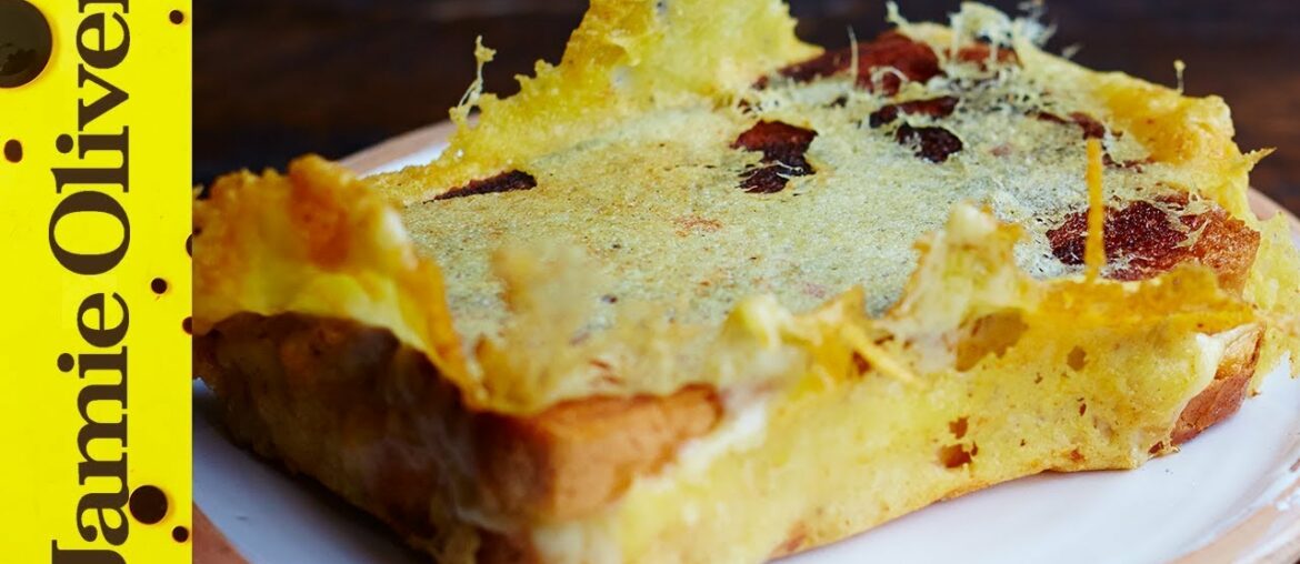 Grilled Cheese Toastie with a crown | Jamie Oliver