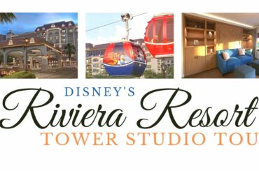 Disney's Riviera Resort Tower Studio Tour Room 8223 | Disney World DVC Room Tour