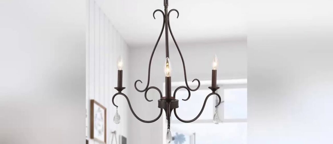 Review Product LALUZ Rustic Farmhouse Chandelier, Bronze French Country Chandeliers, Industrial Iro Review Product LALUZ Rustic Farmhouse Chandelier, Bronze French Country Chandeliers, Industrial Iro