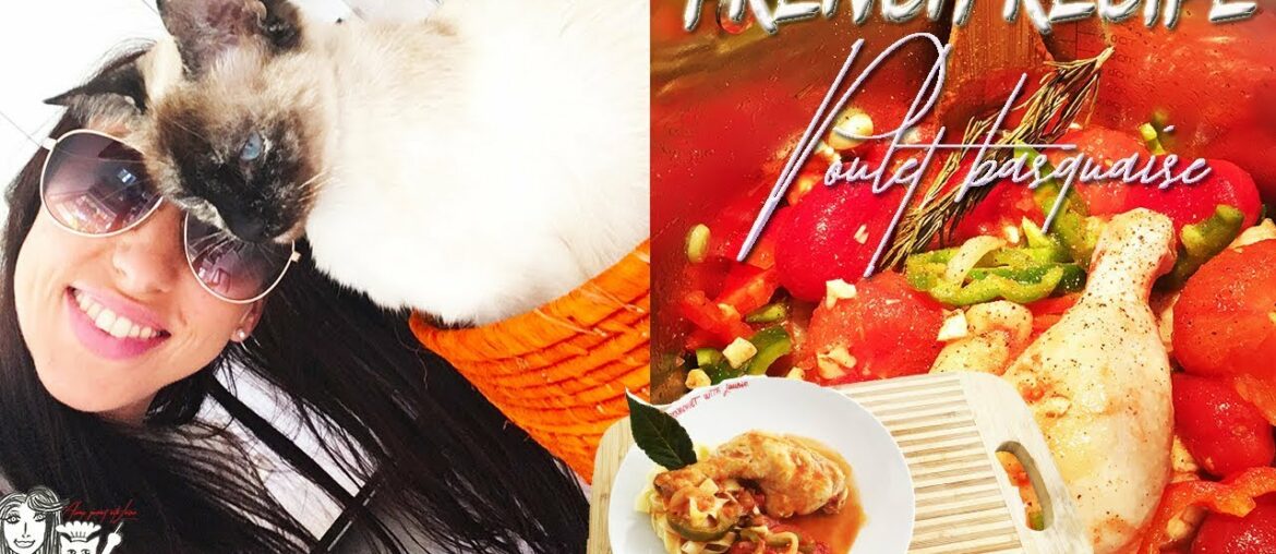 Poulet basquaise, chicken french recipe Poulet basquaise, chicken french recipe