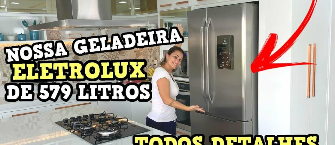 RESENHA: GELADEIRA ELETROLUX FRENCH DOOR 3 PORTAS DE 579 LITROS, TODOS OS DETALHES!!!